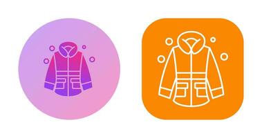 Winter Jacket Vector Icon