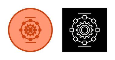 Automated Process Vector Icon