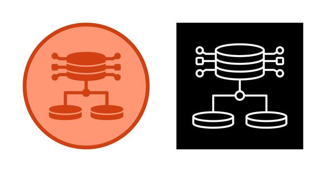 Structured Data Vector Icon