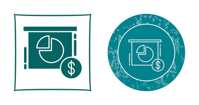 Pie Chart Vector Icon