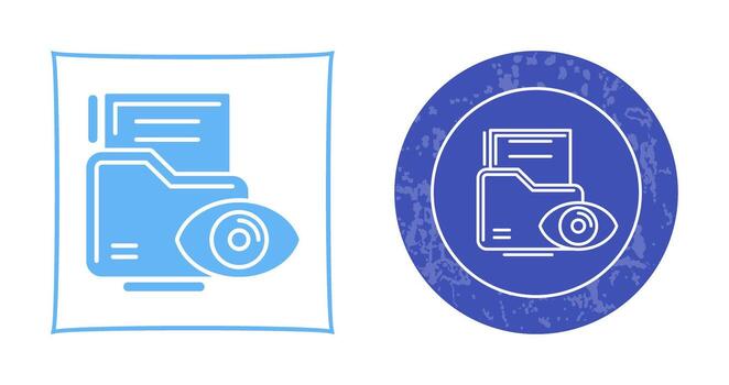 icono de vector de visualización de datos