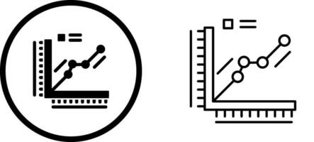 Graph Vector Icon