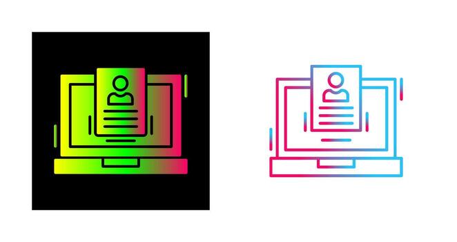 icono de vector de usuario