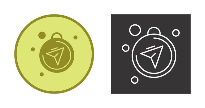 icono de vector de brújula