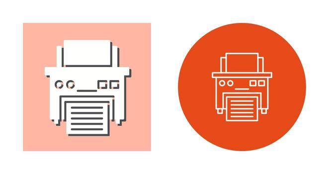 Printer Vector Icon