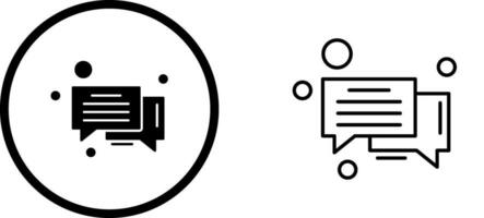 Message Bubble Vector Icon