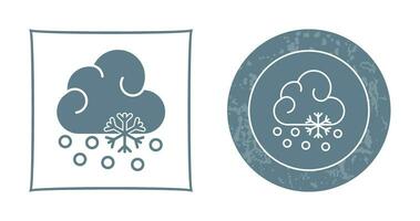 Snow Fall Vector Icon