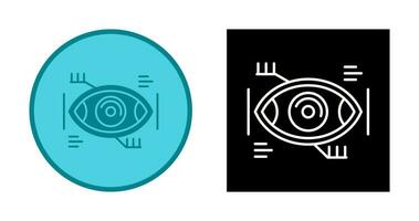 Eye Recongnition Vector Icon