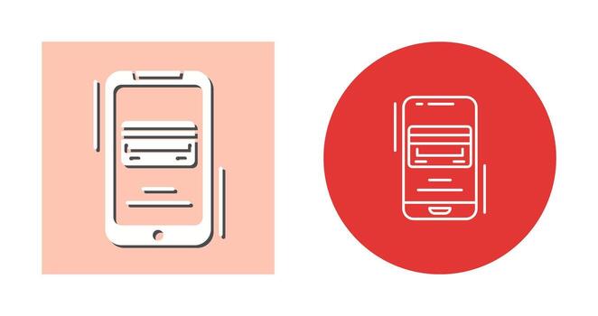 icono de vector de método de pago