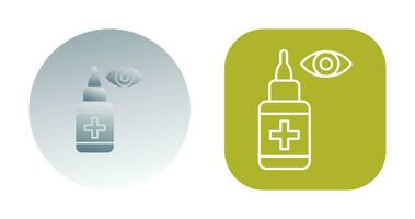 Eye Drop Vector Icon