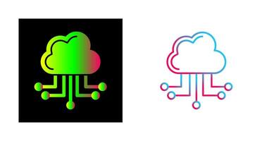 Cloud Computing Vector Icon