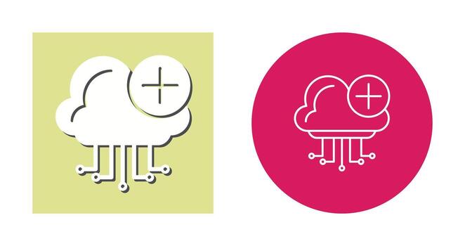 Cloud Computing Vector Icon