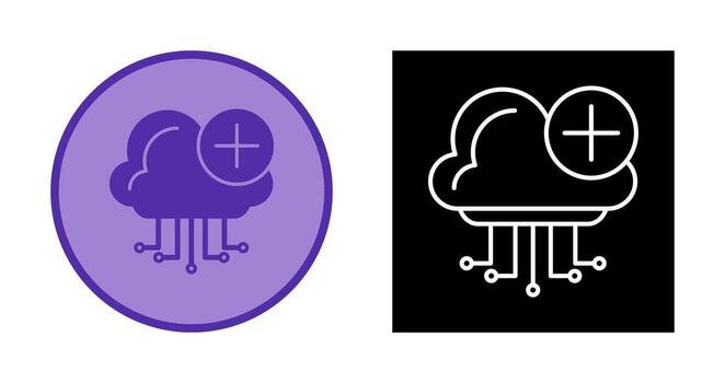 Cloud Computing Vector Icon