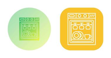 Dishwasher Vector Icon