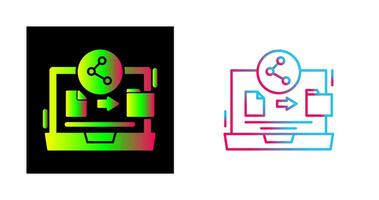 File Share Vector Icon
