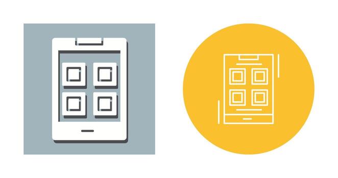 icono de vector de aplicaciones
