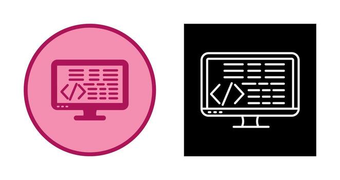 Coding Vector Icon