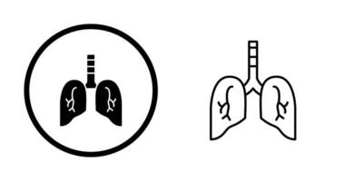 Lung Vector Icon