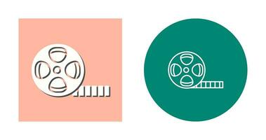 Film Reel Vector Icon