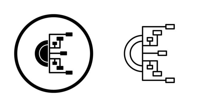 Flowchart Vector Icon