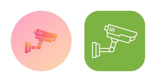Security Camera Vector Icon