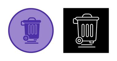 Dustbin Vector Icon