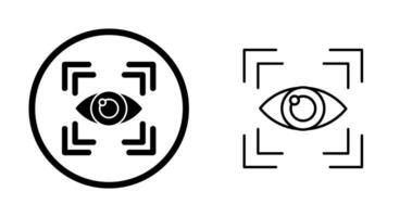 Eye Scan Vector Icon