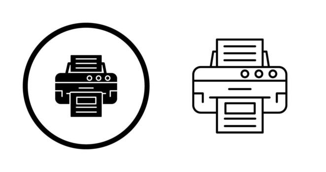 Printer Vector Icon