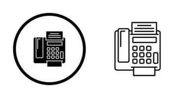 fax Machine Vector Icon