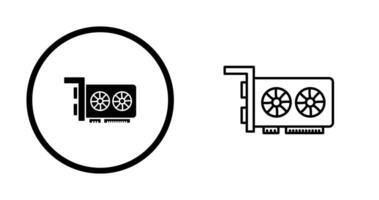 Graphic Card Vector Icon