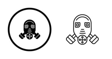 Gas Mask Vector Icon