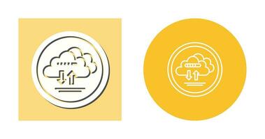 Cloud Data Vector Icon