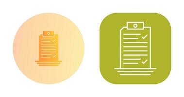 Check List Vector Icon