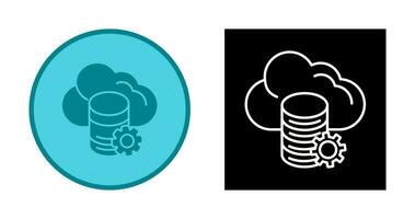 Cloud Data Vector Icon