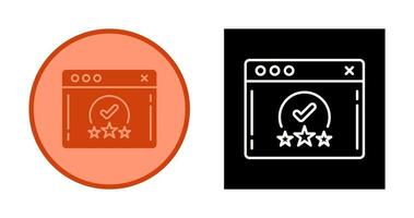 Rating Vector Icon