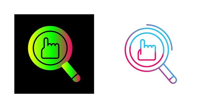 icono de vector de selección rápida