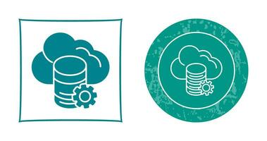 Cloud Data Vector Icon