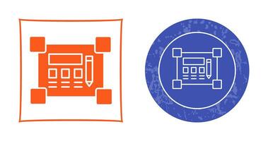 Blueprint Vector Icon