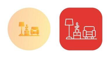 Living Room Vector Icon