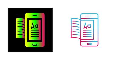 Ebook Vector Icon