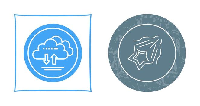 Cloud Data Vector Icon