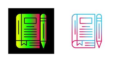 Diary Vector Icon