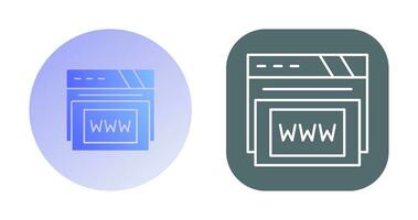 Www Vector Icon