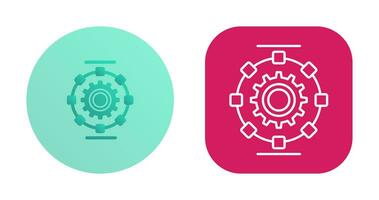 Automated Process Vector Icon