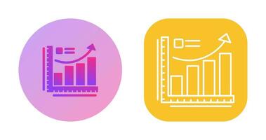 Growth Chart Vector Icon