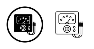 Voltmeter Vector Icon