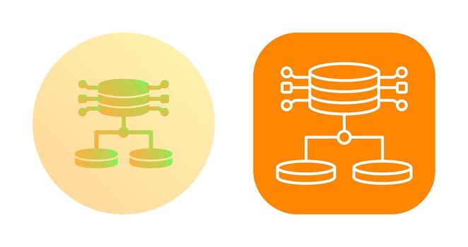 Structured Data Vector Icon