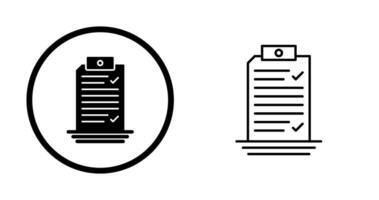 Check List Vector Icon