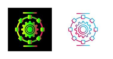 Automated Process Vector Icon