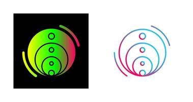 icono de vector de diagrama de venn